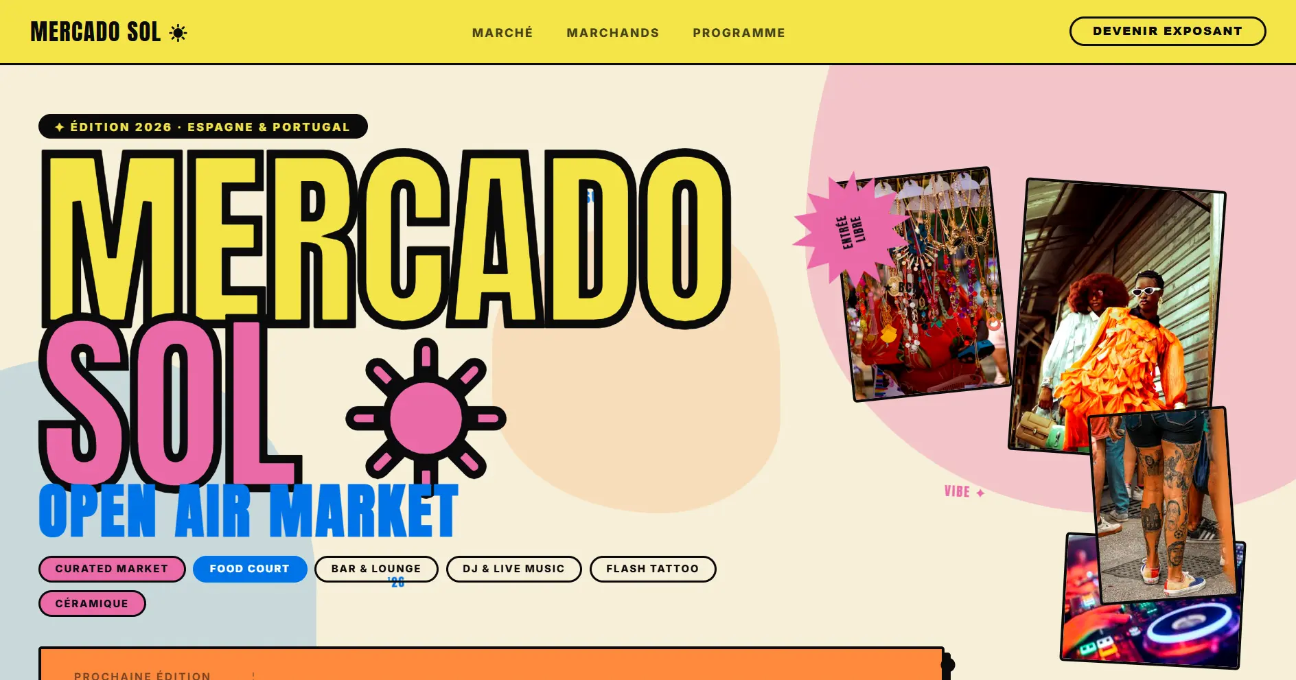 Réalisation web et branding par Julie Leid